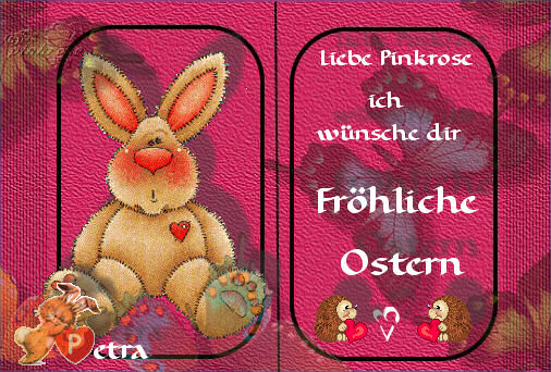 Osterbuch von Petra 28.02.2007-herzlichen Dank liebe Petra